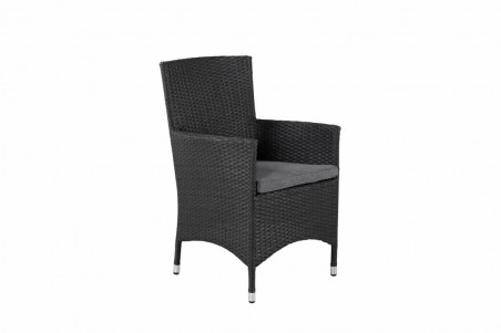 Malin matstol 2-pack svart Venture Home
