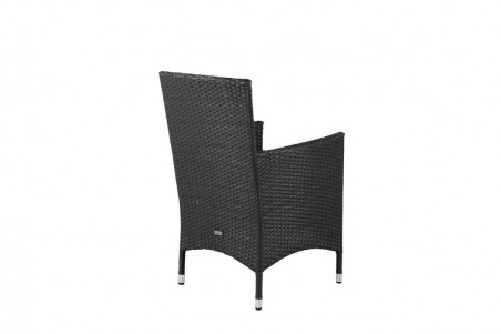 Malin matstol 2-pack svart Venture Home