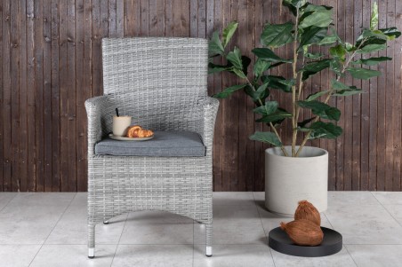 Malin matstol 2-pack grå Venture Home