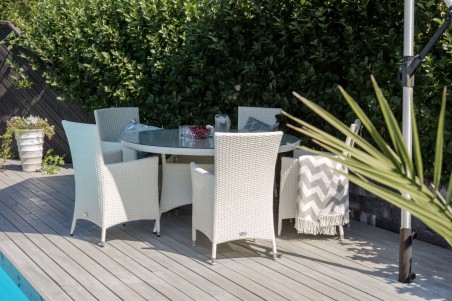 Malin matstol 2-pack vit Venture Home