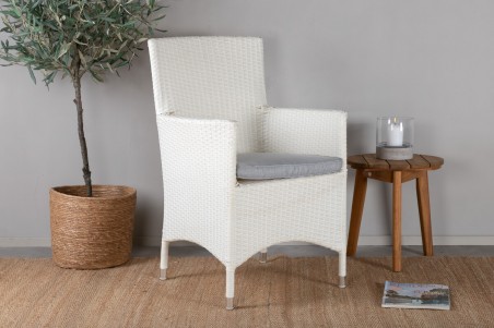 Malin matstol 2-pack vit Venture Home