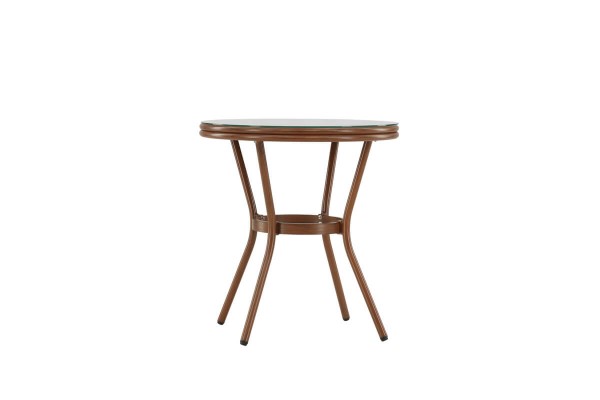 Loures cafébord Ø70 cm brun Venture Home