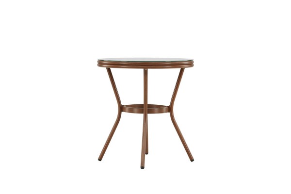 Loures cafébord Ø70 cm brun Venture Home