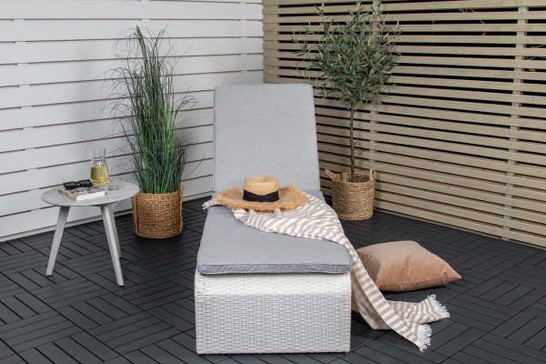London solsäng vit Venture Home