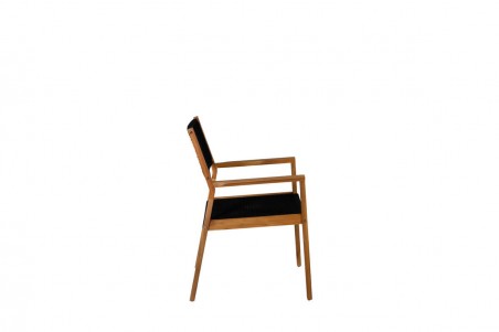 Little John matstol 2-pack natur/svart Venture Home