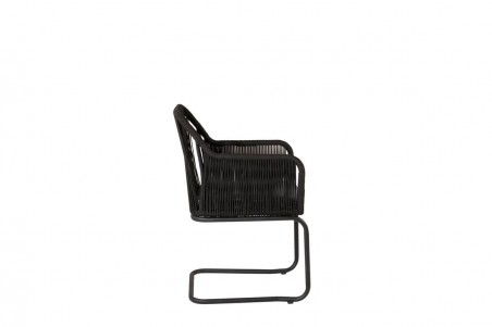 Lindos karmstol 2-pack svart/grå Venture Home