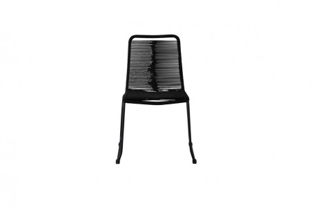 Lindos matstol 2-pack svart Venture Home