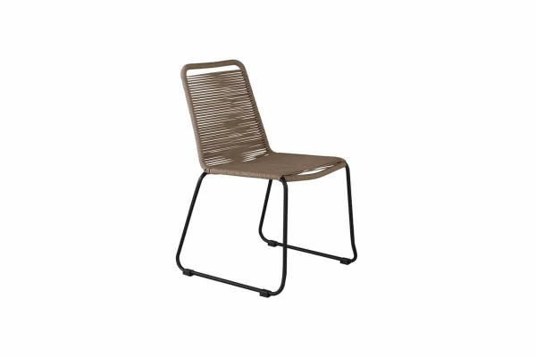 Lindos matstol 2-pack brun/svart Venture Home