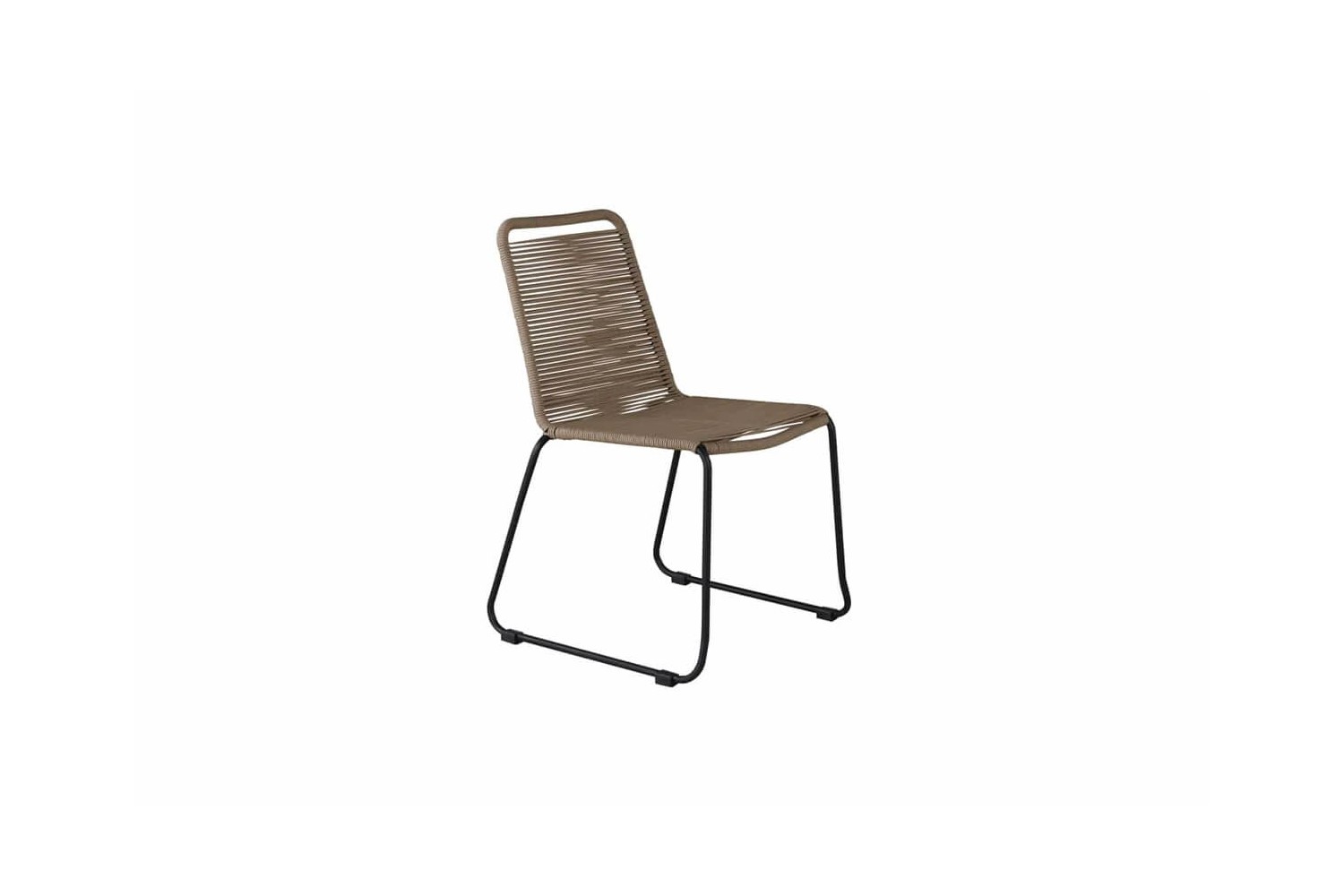 Lindos matstol 2-pack brun/svart Venture Home