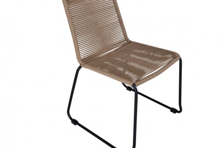 Lindos matstol 2-pack brun/svart Venture Home