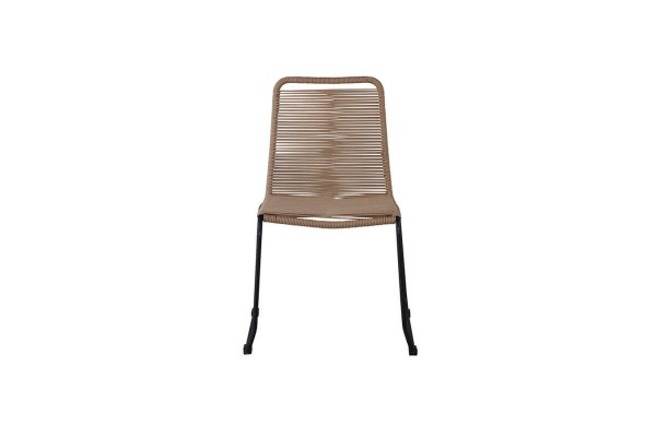 Lindos matstol 2-pack brun/svart Venture Home