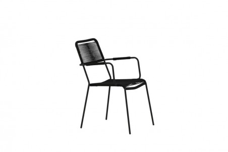 Lindos karmstol 2-pack svart Venture Home