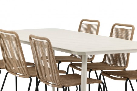 Lina & Lindos matgrupp beige Venture Home