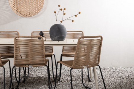 Lina & Lindos matgrupp beige Venture Home