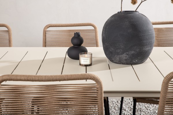 Lina & Lindos matgrupp beige Venture Home