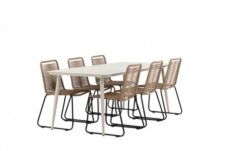 Lina & Lindos matgrupp beige Venture Home