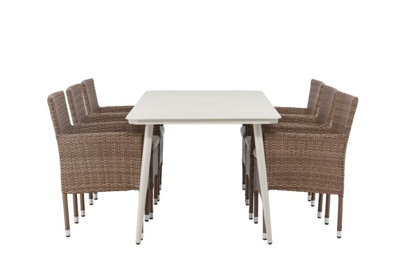 Lina & Malina matgrupp beige/natur Venture Home