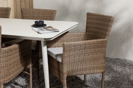 Lina & Malina matgrupp beige/natur Venture Home