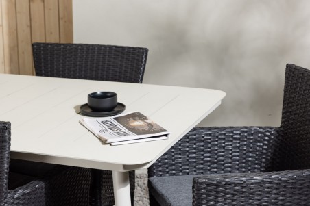 Lina & Malina matgrupp beige/svart Venture Home