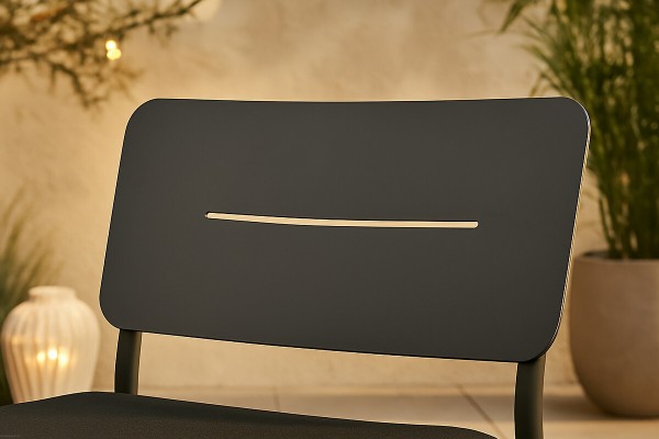 Lina loungestol 2-pack svart Venture Design