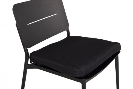 Lina loungestol 2-pack svart Venture Design