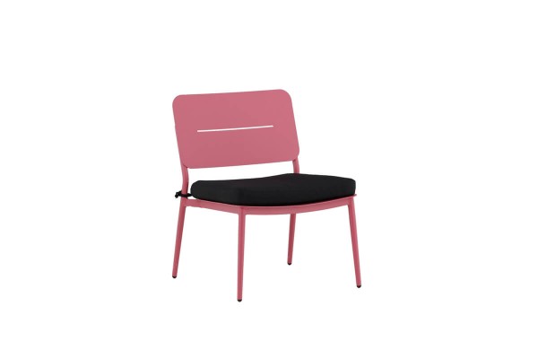 Lina loungestol 2-pack rosa Venture Design