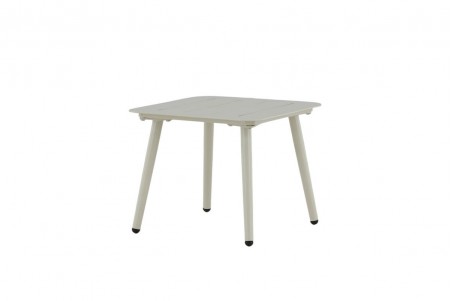 Lina sidobord 40x40x33 cm beige Venture Home
