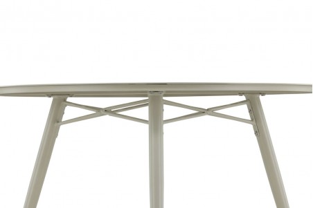 Lina matbord Ø120 cm beige Venture Home