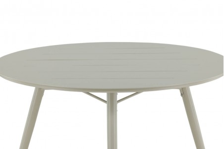 Lina matbord Ø120 cm beige Venture Home