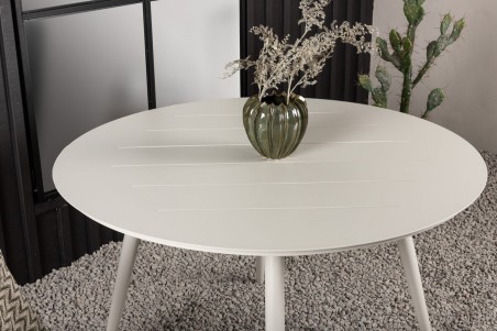 Lina matbord Ø120 cm beige Venture Home