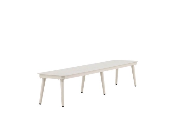 Lina bänk 180x36x34 cm beige Venture Home