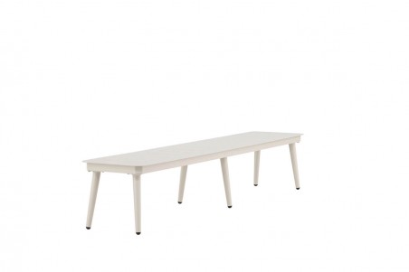 Lina bänk 180x36x34 cm beige Venture Home