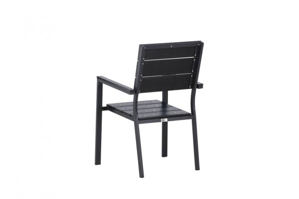 Levels matstol 2-pack svart Venture Home