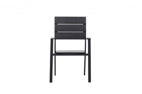Levels matstol 2-pack svart Venture Home