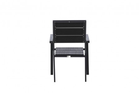 Levels matstol 2-pack svart Venture Home