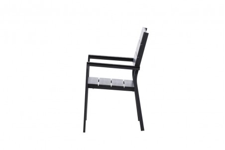 Levels matstol 2-pack svart Venture Home