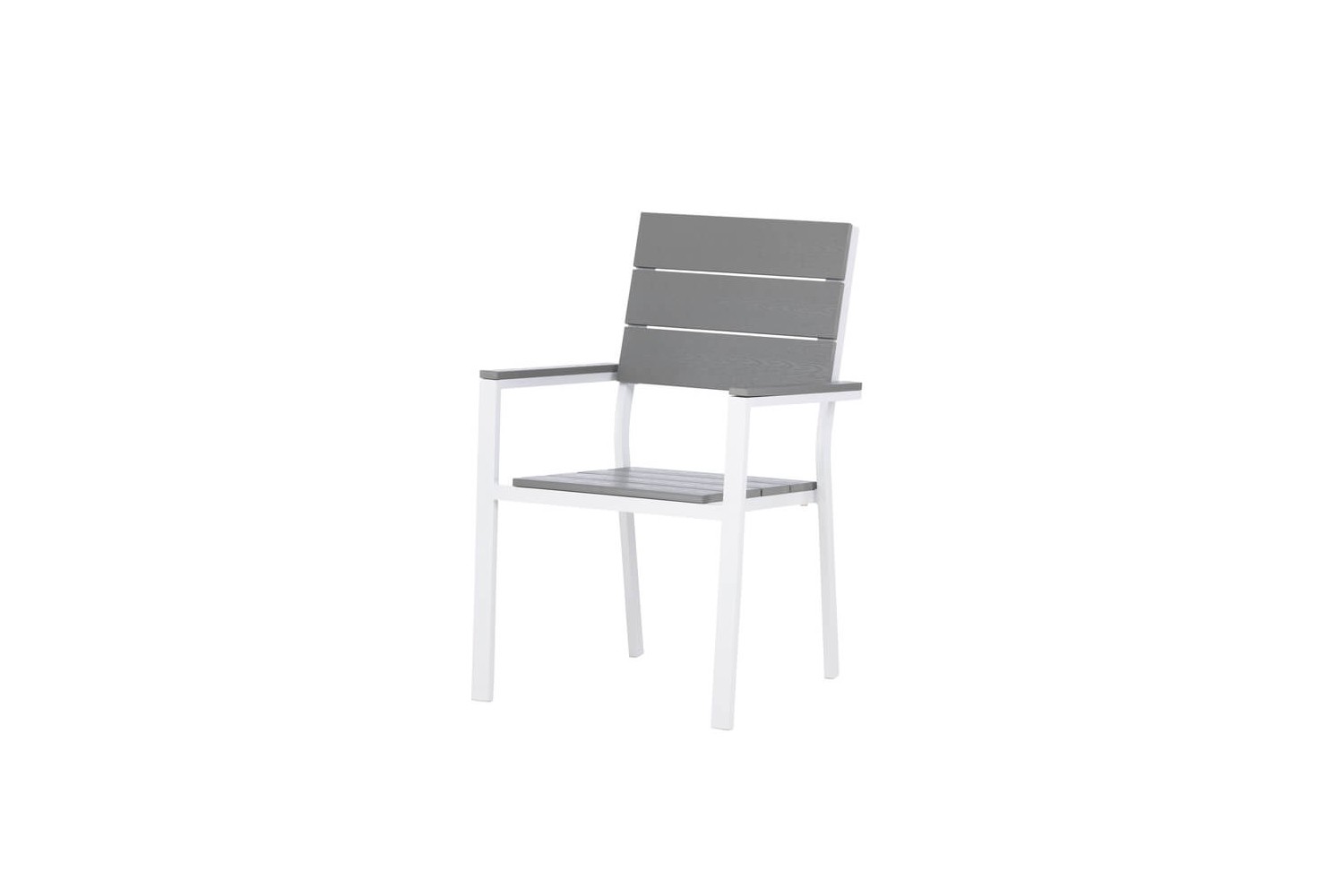 Levels matstol 2-pack grå/vit Venture Home
