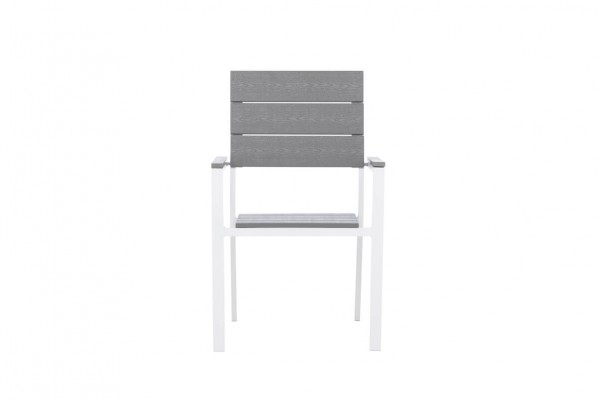 Levels matstol 2-pack grå/vit Venture Home