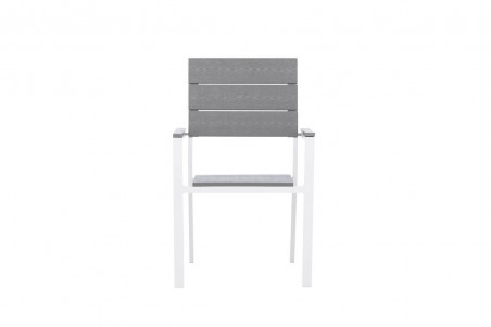Levels matstol 2-pack grå/vit Venture Home