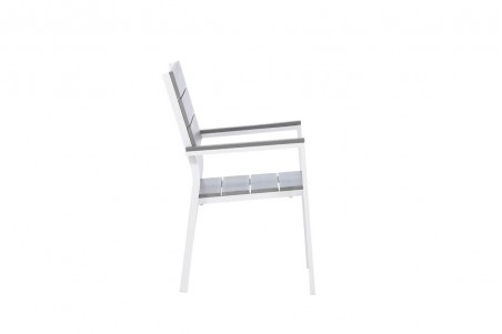 Levels matstol 2-pack grå/vit Venture Home
