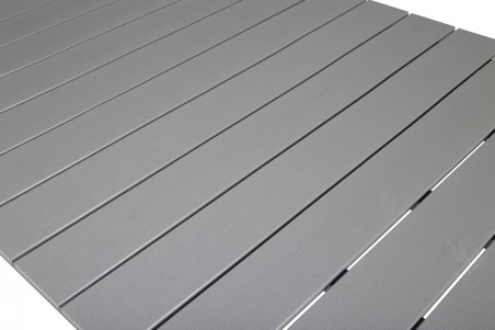 Levels matbord 160/240x100x75 cm svart/grå Venture Home