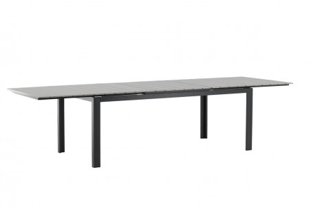 Levels matbord 229/310x100x75 cm svart/grå Venture Home