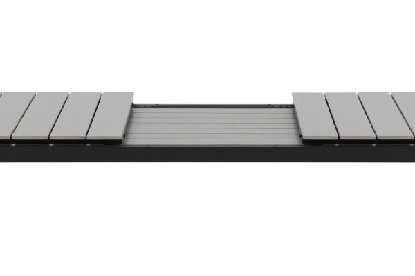 Levels matbord 229/310x100x75 cm svart/grå Venture Home