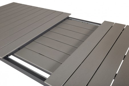 Levels matbord 229/310x100x75 cm svart/grå Venture Home