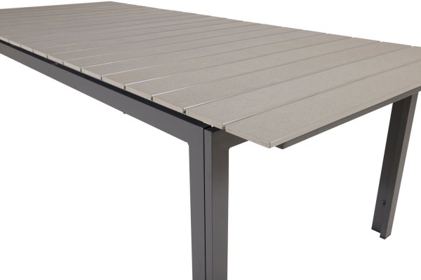 Levels matbord 229/310x100x75 cm svart/grå Venture Home