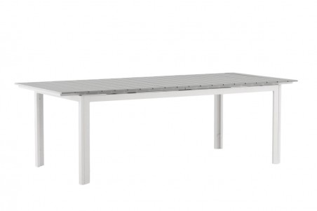 Levels matbord 229/310x100x75 cm vit/grå Venture Home