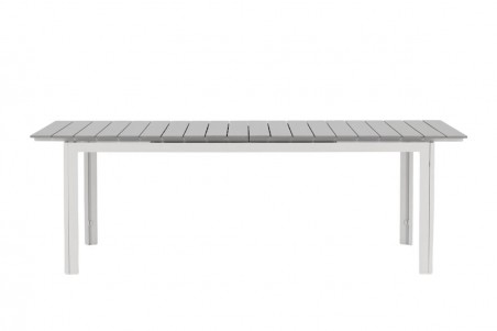 Levels matbord 229/310x100x75 cm vit/grå Venture Home