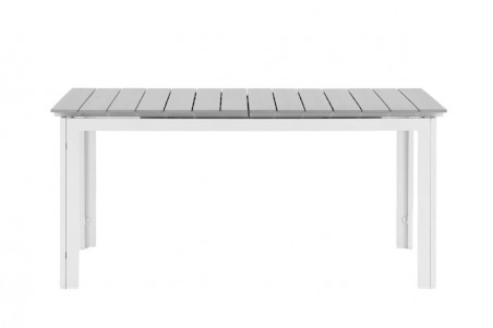 Levels matbord 160/240x100x75 cm vit/grå Venture Home