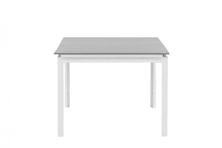 Levels matbord 160/240x100x75 cm vit/grå Venture Home