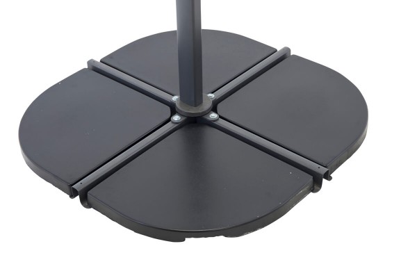 Leeds parasollsten 2-pack svart Venture Home